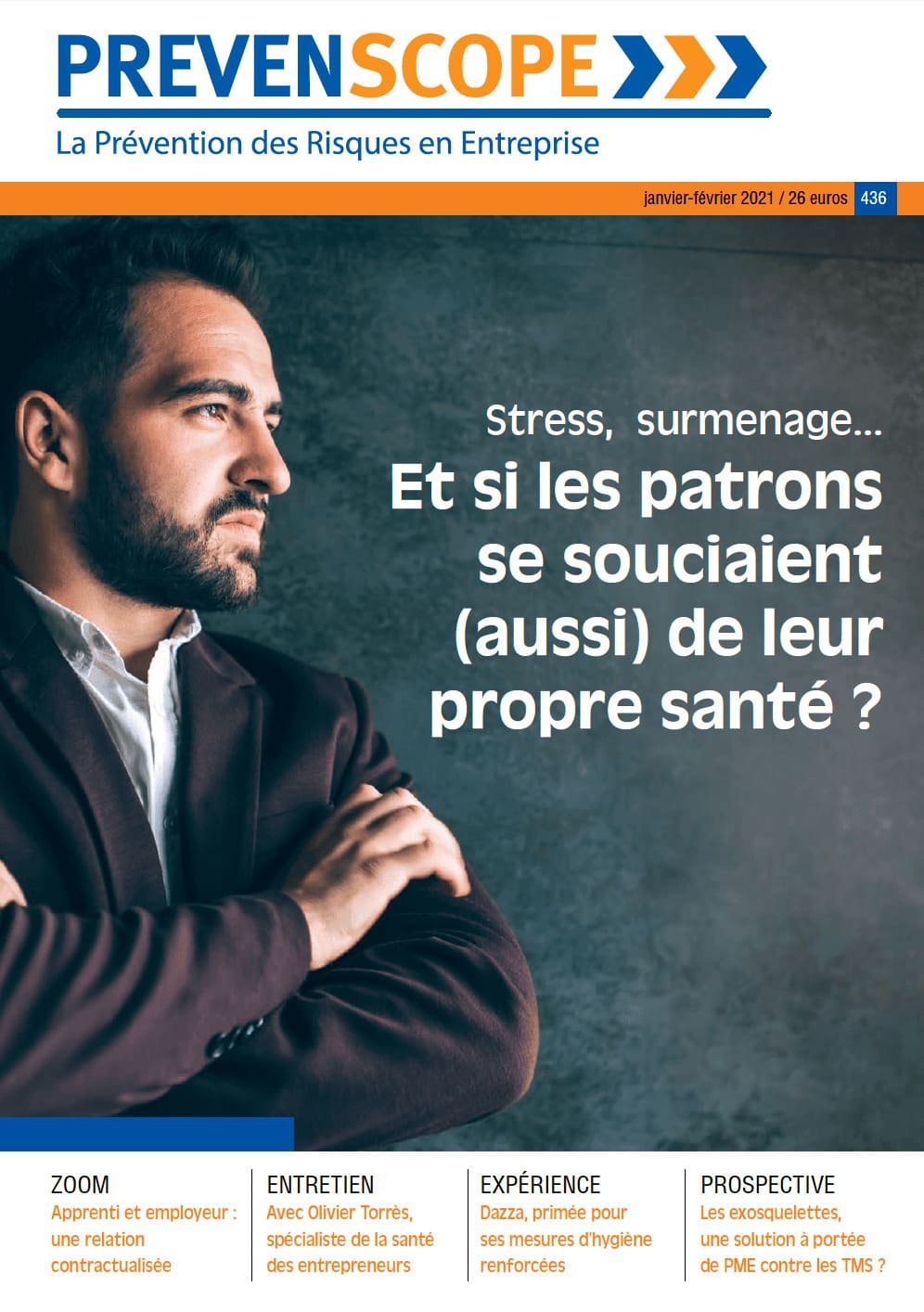 SANTÉ DU CHEF D'ENTREPRISE
